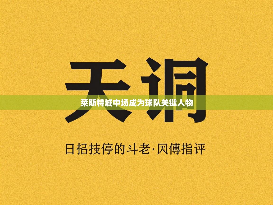 莱斯特城中场成为球队关键人物  第2张